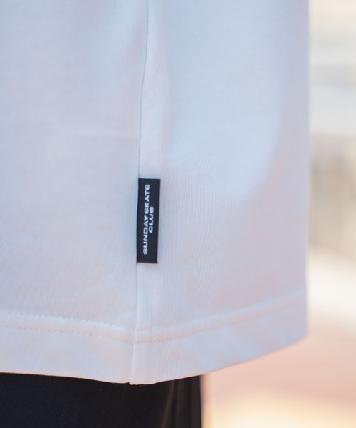 WEGO(ウィゴー)の「WEGO/スーパーBIGフットボールT(Tシャツ/カットソー・メンズ・ホワイト/ブラック・MEDIUM/LARGE)」の7枚目の写真