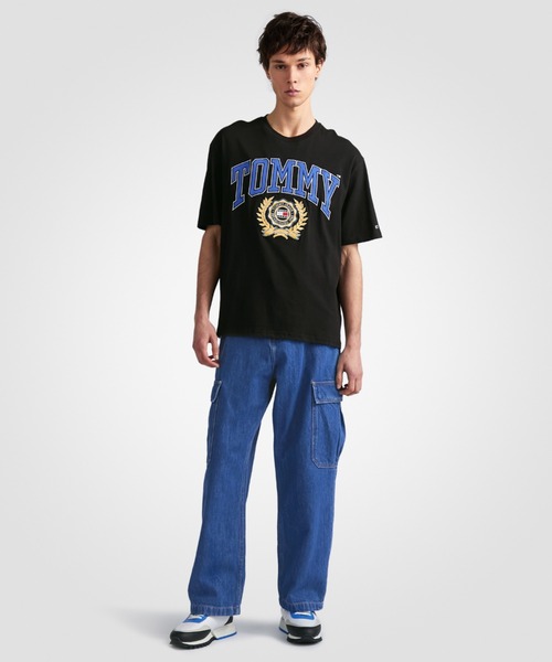 tommy jeans（トミー ジーンズ）の「スケートカレッジTシャツ（Tシャツ/カットソー・メンズ・ブラック/ブルー/ライトグレー・LARGE/MEDIUM/SMALL/X-LARGE）」の9枚目の写真