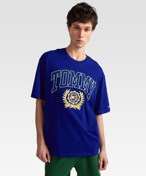 tommy jeans（トミー ジーンズ）の「スケートカレッジTシャツ（Tシャツ/カットソー・メンズ・ブラック/ブルー/ライトグレー・LARGE/MEDIUM/SMALL/X-LARGE）」の19枚目の写真