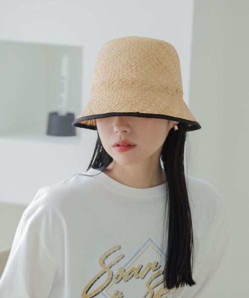 LOWRYS FARM（ローリーズファーム）の「カルイザツザイHAT　172354（ハット・レディース・ブラウン系その他/ブラウン系その他2・FREE）」の2枚目の写真