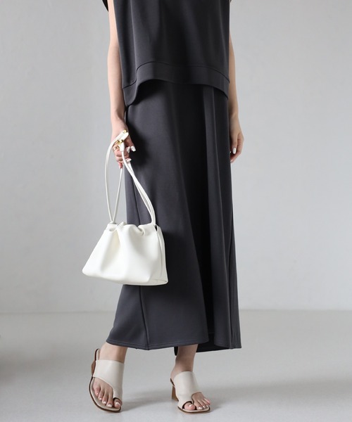 sakishimatokyo(サキシマトーキョー)の「ポンチカフタンワンピースSET(ワンピース・レディース・ブラック/チャコールグレー・FREE)」の16枚目の写真