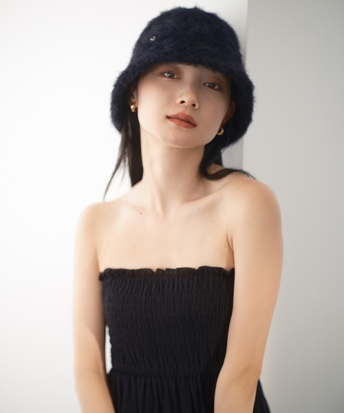 one after another NICE CLAUP（ワンアフターアナザーナイスクラップ）の「リボン取り外し可能/シャーリングキャミワンピース（ワンピース・レディース・ブラック/アイボリー/その他/ベージュ/ブラック系その他/ブラウン系その他/ピンク系その他・FREE）」の22枚目の写真