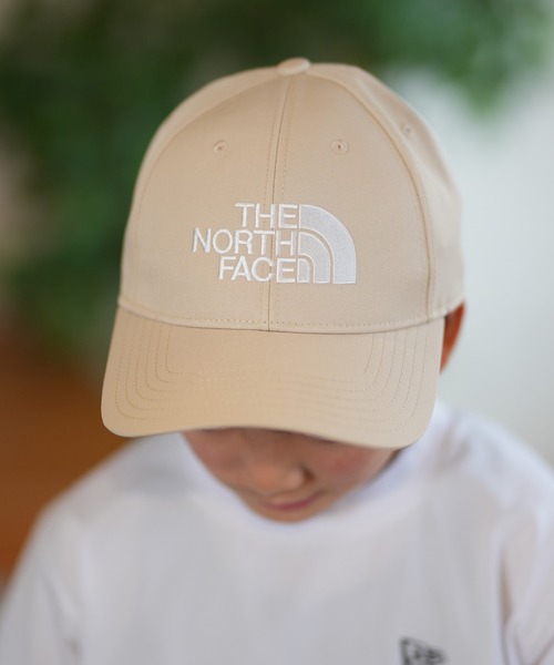 THE NORTH FACE（ザノースフェイス）の「THE NORTH FACE/ザ・ノース・フェイス KIDS' TNF LOGO CAP キャップ 帽子 公園 親子コーデ サイズ調整 NNJ42304（キャップ・キッズ・ベージュ/ネイビー/グリーン/ダークグレー/ブラック・M/L）」の22枚目の写真