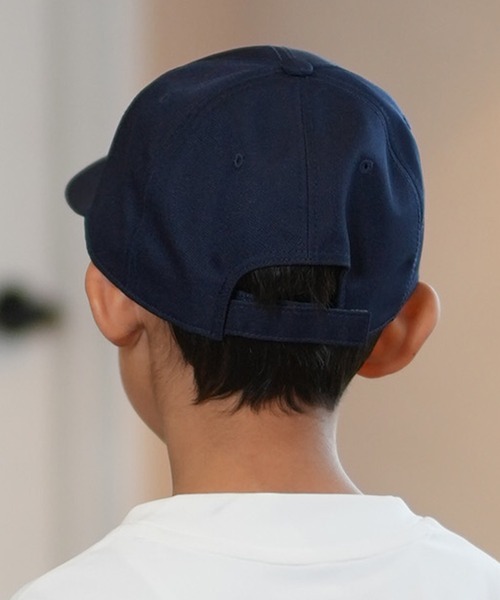 THE NORTH FACE（ザノースフェイス）の「THE NORTH FACE/ザ・ノース・フェイス KIDS' TNF LOGO CAP キャップ 帽子 公園 親子コーデ サイズ調整 NNJ42304（キャップ・キッズ・ベージュ/ネイビー/グリーン/ダークグレー/ブラック・M/L）」の19枚目の写真