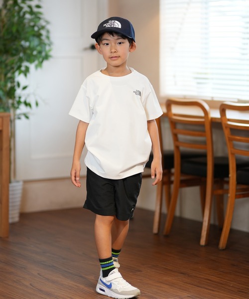THE NORTH FACE（ザノースフェイス）の「THE NORTH FACE/ザ・ノース・フェイス KIDS' TNF LOGO CAP キャップ 帽子 公園 親子コーデ サイズ調整 NNJ42304（キャップ・キッズ・ベージュ/ネイビー/グリーン/ダークグレー/ブラック・M/L）」の17枚目の写真