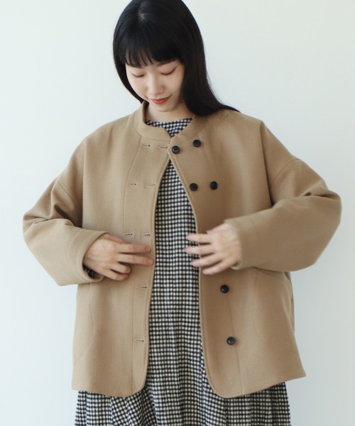 【bulle de savon】ビュルデサボン　中綿　ダッフルコート　美品 楽天市場】セールbulle de savonC/Nyオックスナチュラル