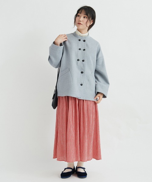 【bulle de savon】ビュルデサボン　中綿　ダッフルコート　美品 楽天市場】セールbulle de savonC/Nyオックスナチュラル