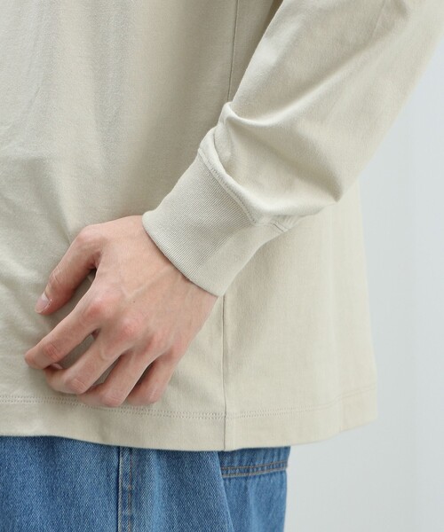 BEAMS HEART(ビームスハート)の「BEAMS HEART / アウトドア プリント ロングスリーブ(Tシャツ/カットソー・メンズ・グリーン系その他/ベージュ・LARGE/MEDIUM/SMALL)」の12枚目の写真