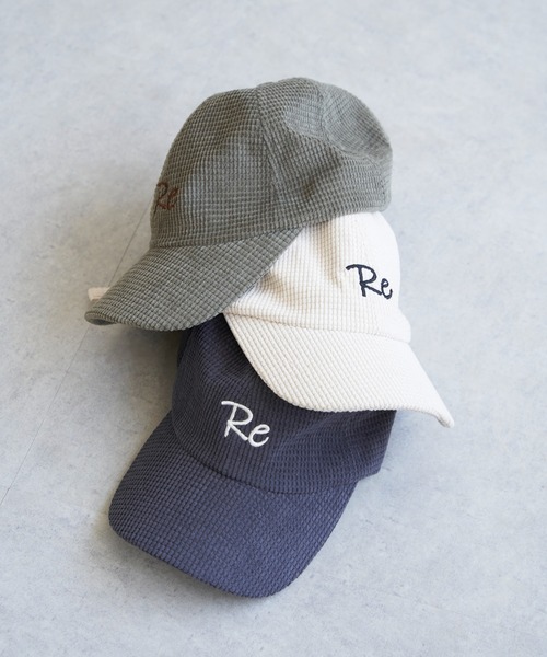 LBC(エルビーシー)の「ポコポココールロゴキャップ(キャップ・レディース・オフホワイト/グレー/グリーン・FREE)」の6枚目の写真