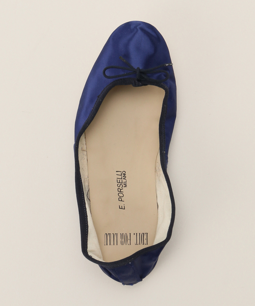 価格3万円●E.PORSELLI EDIT FOR LULU バレエシューズ36 セール】【PORSELLI/ポルセリ】別注バレエシューズ（バレエ