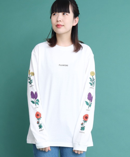didizizi - didizizi お花図鑑ロンT didizizi（ディディジジ）の「お花図鑑ロンT（Tシャツ