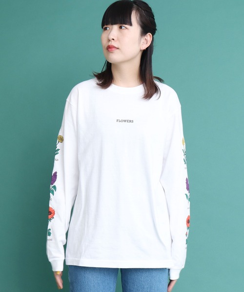 didizizi - didizizi お花図鑑ロンT didizizi（ディディジジ）の「お花図鑑ロンT（Tシャツ/カットソー