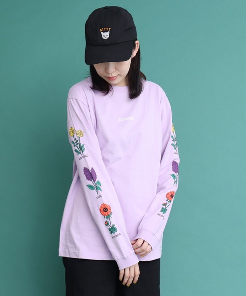 didizizi（ディディジジ）の「お花図鑑ロンT（Tシャツ/カットソー