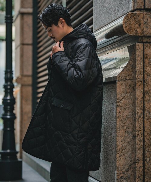 TAION（タイオン）の「【TAION × HOUSE HOLD】別注 キルティングダウンコート（ダウンジャケット/コート・メンズ・チャコールグレー/ブラック/カーキ・MEDIUM/LARGE）」の13枚目の写真