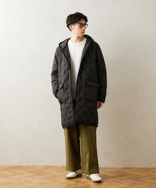 TAION（タイオン）の「【TAION × HOUSE HOLD】別注 キルティングダウンコート（ダウンジャケット/コート・メンズ・チャコールグレー/ブラック/カーキ・MEDIUM/LARGE）」の15枚目の写真