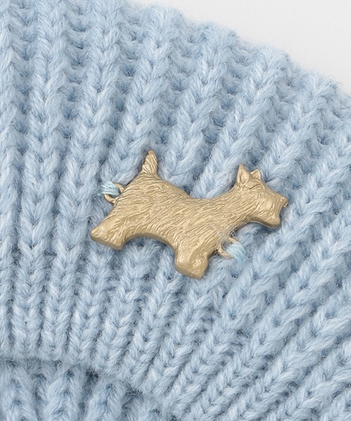 petit main（プティマイン）の「ニットベレー（ハンチング/ベレー帽・キッズ・ブルー/ライトピンク/ブラック/アイボリー・54cm/52cm/50cm）」の9枚目の写真