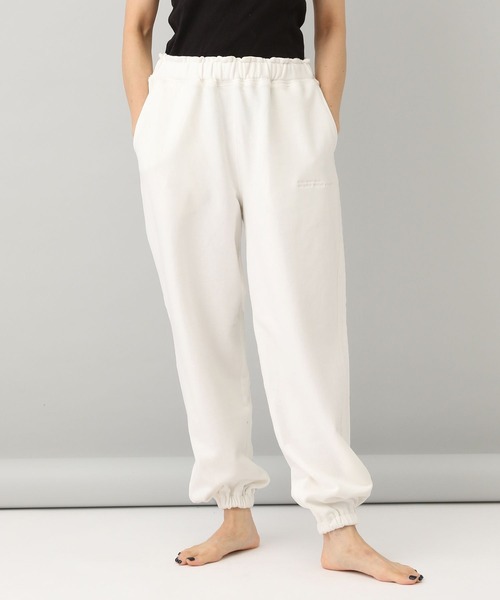 e/rm(イーアールエム)の「【e/rm】メッセージスウェットパンツ(スウェットパンツ・レディース・グレー系その他2/ベージュ/オフホワイト・FREE)」の12枚目の写真