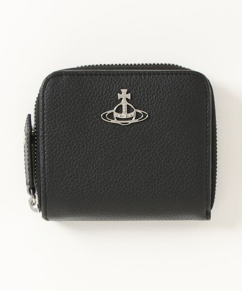 51080020-L001J-LAGRAIN LEATHER MEDIUM ZIP WALLET