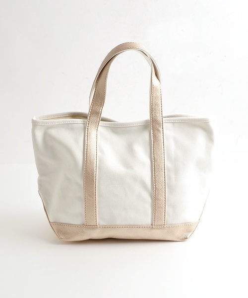 Khaju（カージュ）の「Khaju:キャンバストートバッグ□（トートバッグ・レディース・ネイビー/ピンク/ゴールド・ONE SIZE）」の12枚目の写真