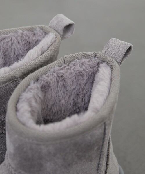 FREAK'S STORE（フリークスストア）の「限定展開　厚底 ムートン ブーツ（ブーツ・レディース・グレー/ブラック/ピンク/キャメル・37/36/38）」の20枚目の写真