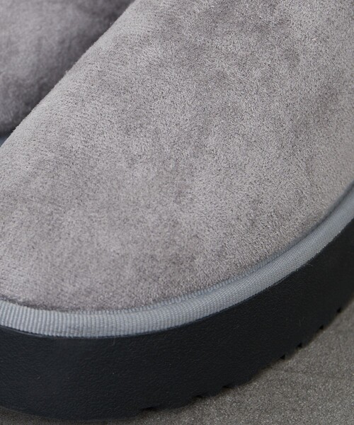 FREAK'S STORE（フリークスストア）の「限定展開　厚底 ムートン ブーツ（ブーツ・レディース・グレー/ブラック/ピンク/キャメル・37/36/38）」の21枚目の写真