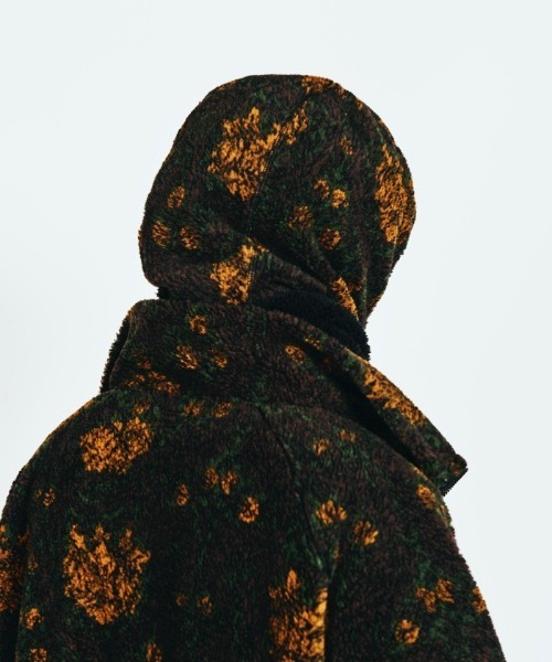 SUNNY  SPORTS（サニースポーツ）の「SUNNY SPORTS/サニースポーツ LIBERTY HOOD WARMER リバティフードウォーマー（ネックウォーマー/スヌード・メンズ・レッド/グリーン・ONE SIZE）」の7枚目の写真