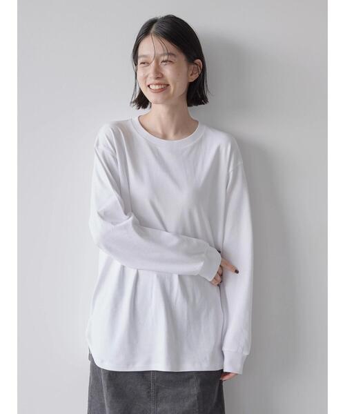 AMERICAN HOLIC（アメリカンホリック）の「ラウンドテールカットチュニック（チュニック・レディース・オフホワイト・M/L/S）」の2枚目の写真