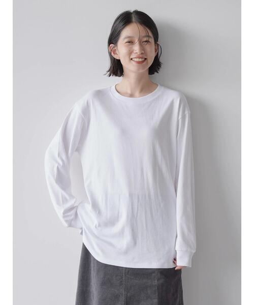 AMERICAN HOLIC（アメリカンホリック）の「ラウンドテールカットチュニック（チュニック・レディース・オフホワイト・M/L/S）」の3枚目の写真