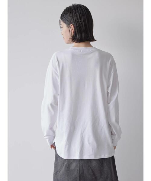 AMERICAN HOLIC（アメリカンホリック）の「ラウンドテールカットチュニック（チュニック・レディース・オフホワイト・M/L/S）」の5枚目の写真