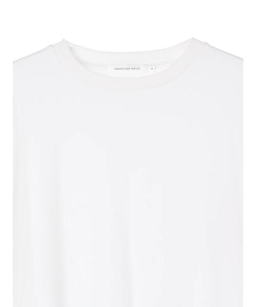 AMERICAN HOLIC（アメリカンホリック）の「ラウンドテールカットチュニック（チュニック・レディース・オフホワイト・M/L/S）」の12枚目の写真