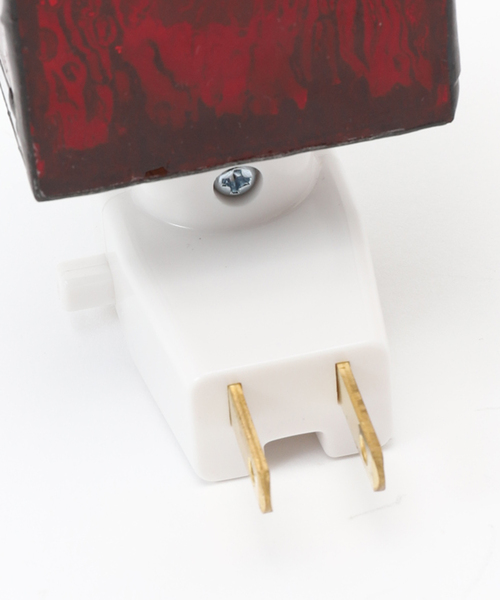 journal standard Furniture （ジャーナルスタンダードファニチャー）の「STAINED GLASS FOOT LAMP HOUSE ステンドグラス フットランプ ハウス（照明・レディース・レッド・FREE）」の8枚目の写真