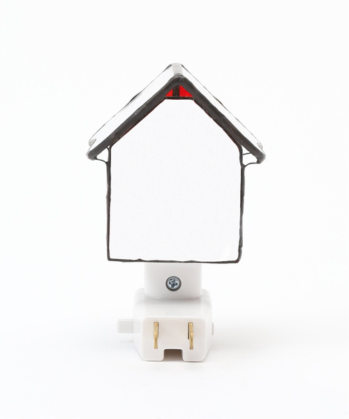 journal standard Furniture （ジャーナルスタンダードファニチャー）の「STAINED GLASS FOOT LAMP HOUSE ステンドグラス フットランプ ハウス（照明・レディース・レッド・FREE）」の10枚目の写真