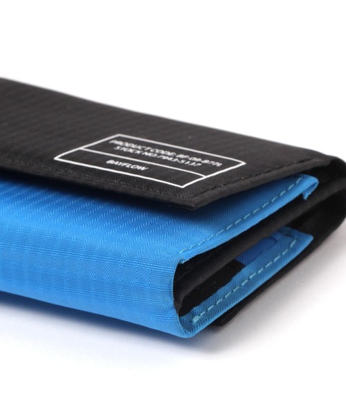 BAYFLOW（ベイフロー）の「BFバイカラーウォレット（財布・レディース・パープル/グレー/ブラック・0）」の9枚目の写真