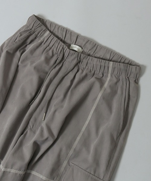 NILWAY（ニルウェイ）の「ピーチスキンステッチワイドミリタリーカーゴパンツ（カーゴパンツ・メンズ・カーキ/ブラック/グレー・MEDIUM/LARGE）」の21枚目の写真