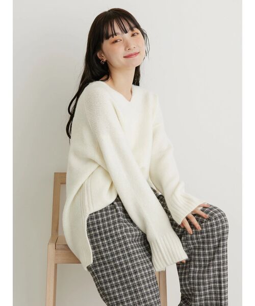 マークアンドロナ　セーター　ミックスヤーン MARK & LONA（マークアンドロナ）｜ニット/セーター一覧 - WEAR