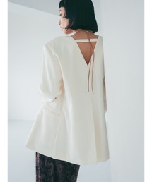 sahara | Collarless Over Jacket(ノーカラージャケット)