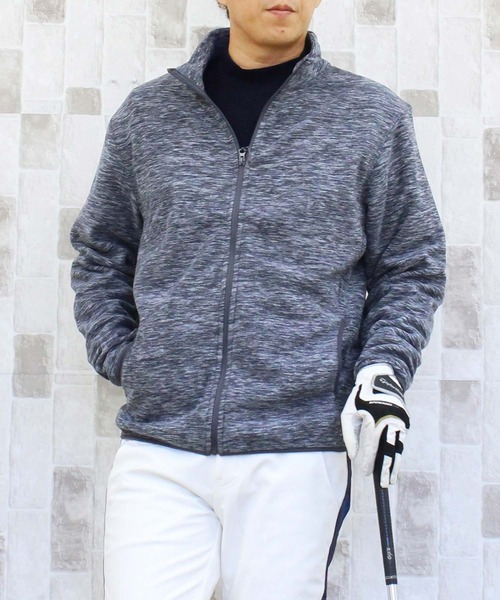 セール】ジップアップゴルフフリースジャケット ゴルフウェア（ゴルフ