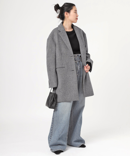 EVERYDAY I LIKE.（エヴリディアイライク）の「ベルテッドジーンズ（デニムパンツ・レディース・エメラルドブルー・38/34/36）」の20枚目の写真