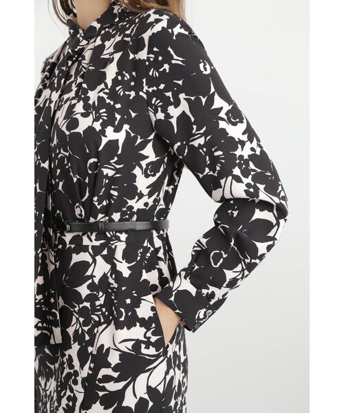 PINKY&DIANNE フラワープリント ワンピース ドレス レディース PINKY&DIANNE（ピンキーアンドダイアン）の「フラワープリント