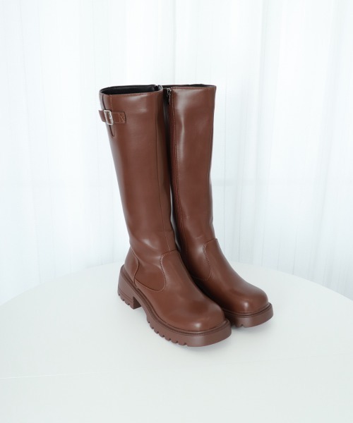 Miniministore(ミニミニストア)の「ロングブーツ 美脚ブーツ レディース(ブーツ・レディース・ブラック/ブラウン・22.5cm/24.5cm/25.0cm/23.0cm/24.0cm/23.5cm)」の18枚目の写真