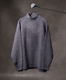 welise（ウェライズ）の「【welise/ウェライズ】ブークレカラーヤーン プレミアムウールブレンド ハイネックニット（ニット/セーター・メンズ）」