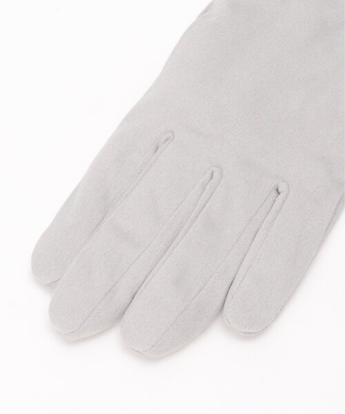 LBC(エルビーシー)の「フェイクスエードグローブ(手袋・レディース・ブラウン/ベージュ/グレー/ブラック・FREE)」の9枚目の写真