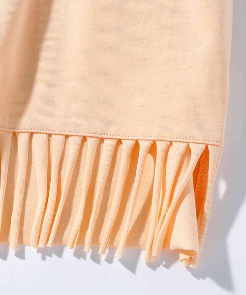 STELLA McCARTNEY（ステラマッカートニー）の「STELLA McCARTNEY (ステラマッカートニー) Kids & Junior 半袖フリンジワンピース（ワンピース・キッズ・ピンク・6Y/10Y/8Y/4Y/12Y/14Y）」の9枚目の写真