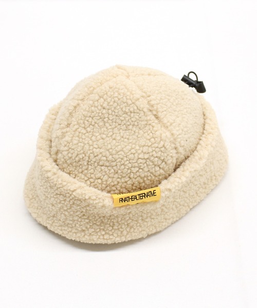 RNA(アールエヌエー)の「E4969 3WAYボアハット(ハット・レディース・ブラウン/ナチュラル/ブルー・FREE)」の13枚目の写真