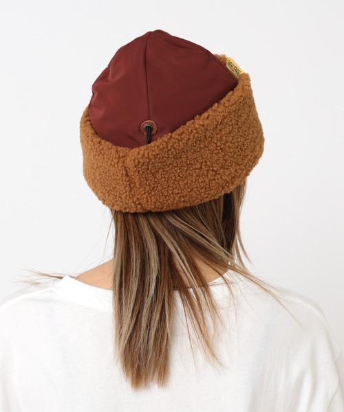 RNA(アールエヌエー)の「E4969 3WAYボアハット(ハット・レディース・ブラウン/ナチュラル/ブルー・FREE)」の17枚目の写真