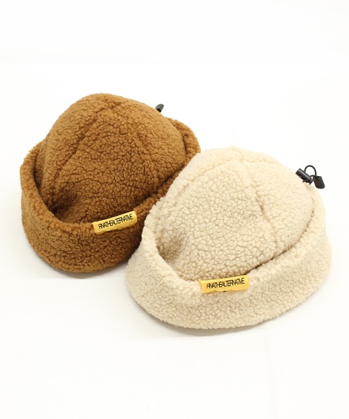 RNA(アールエヌエー)の「E4969 3WAYボアハット(ハット・レディース・ブラウン/ナチュラル/ブルー・FREE)」の5枚目の写真