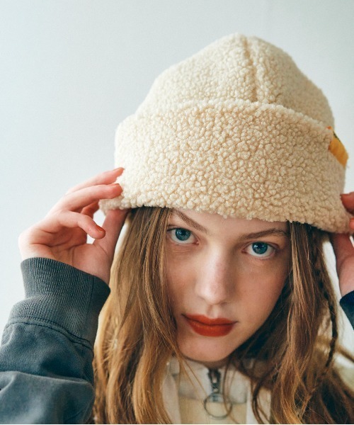 RNA(アールエヌエー)の「E4969 3WAYボアハット(ハット・レディース・ブラウン/ナチュラル/ブルー・FREE)」の10枚目の写真