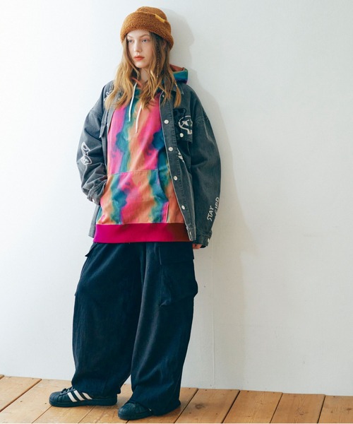 RNA(アールエヌエー)の「E4969 3WAYボアハット(ハット・レディース・ブラウン/ナチュラル/ブルー・FREE)」の4枚目の写真