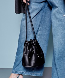 Many MS Logo Drawstring Bag/メニーMSロゴドローストリングバッグ【MAISON SPECIAL/メゾンスペシャル】