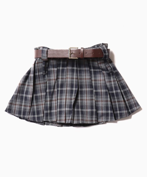 Chick（チック）の「▲Aラインチェックプリーツスカート（スカート・レディース・イエロー/ブラック・S/M）」の14枚目の写真